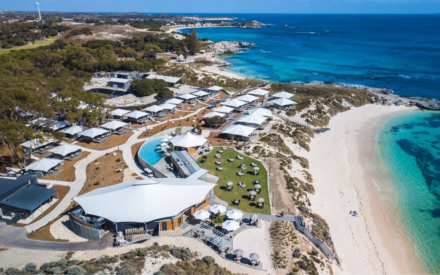 Glamping on Rottnest Island