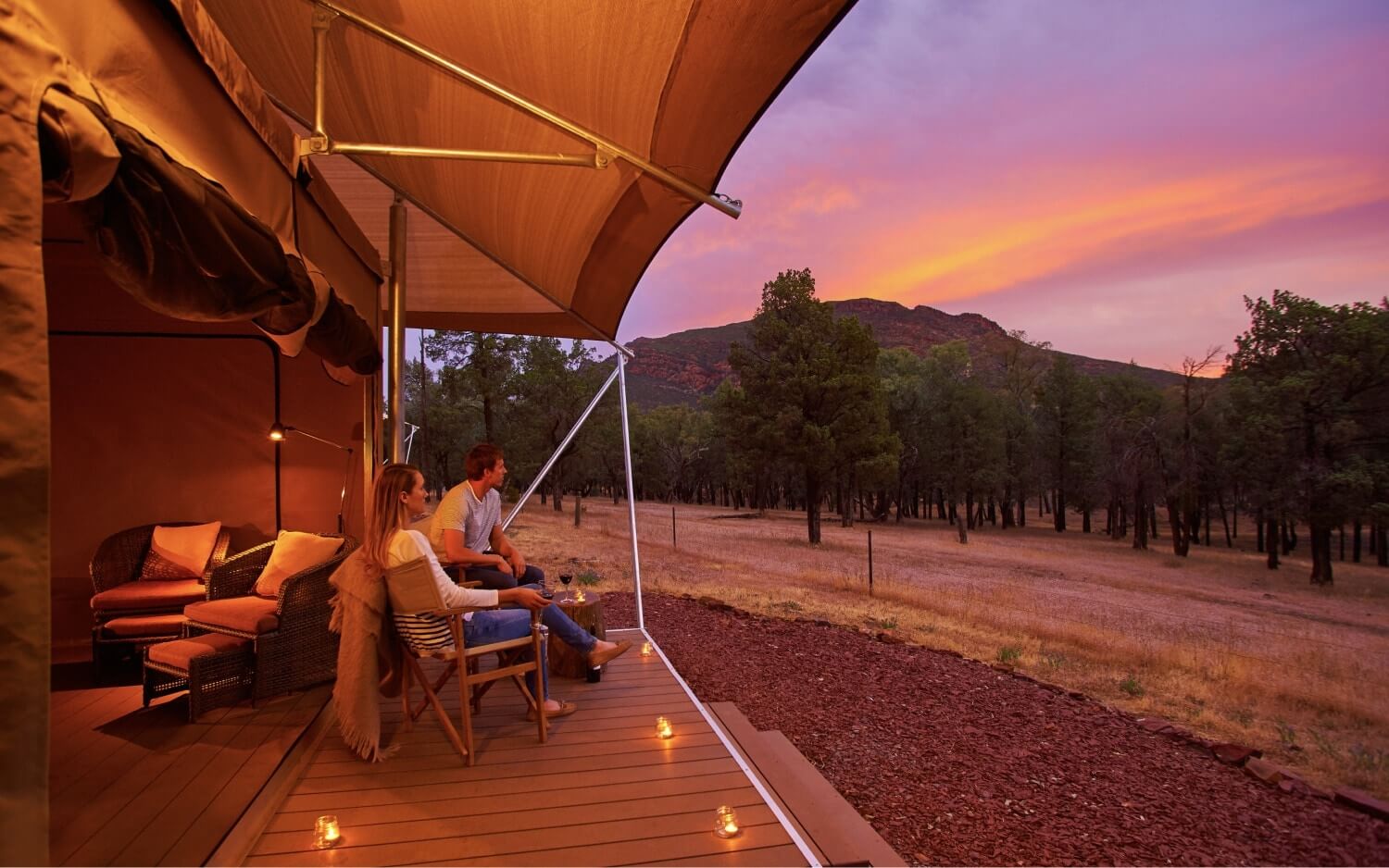 Wilpena glamping tents