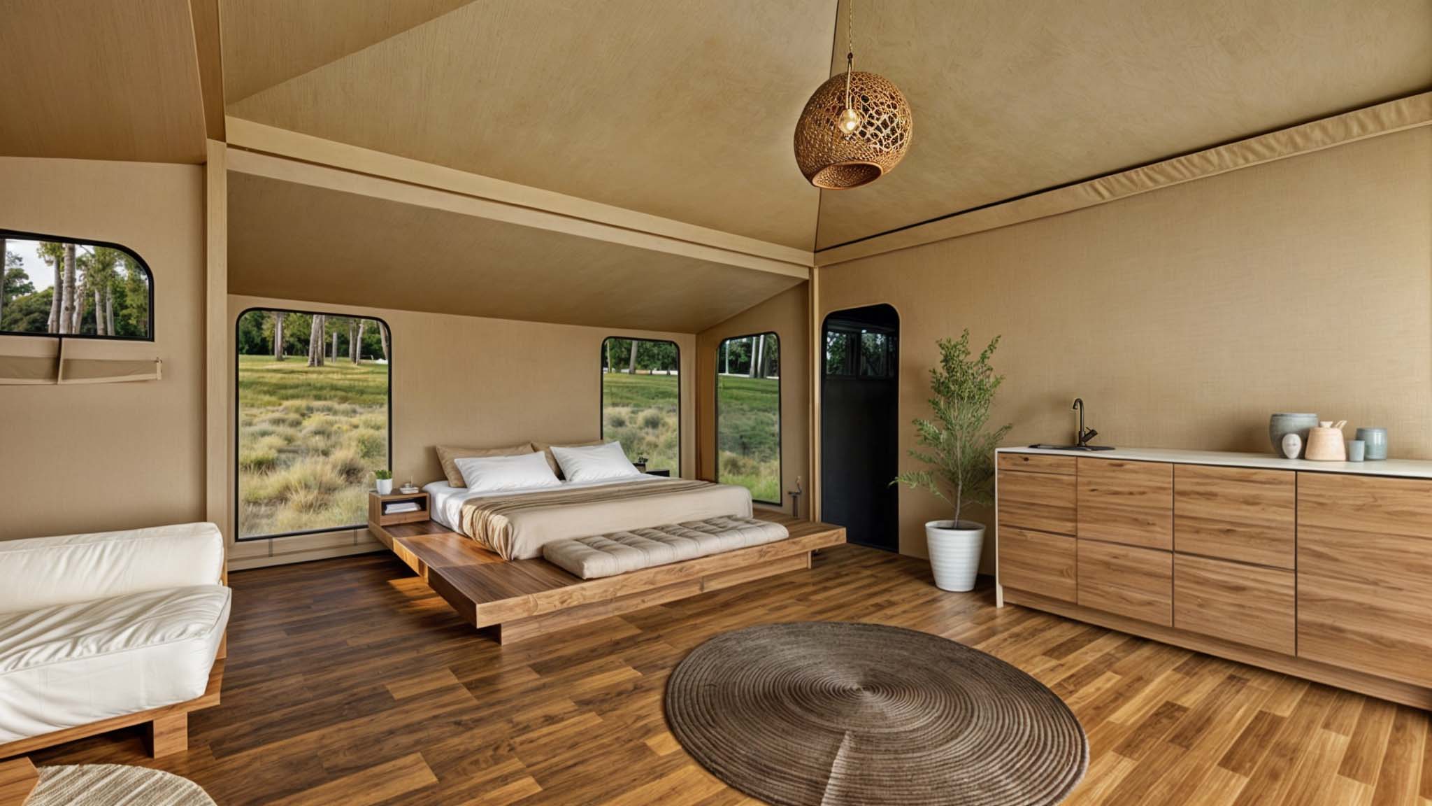 Glamping vs camping